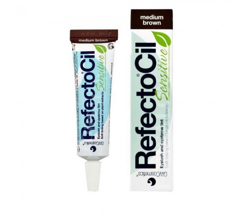 Фарба RefectoCil Sensitive для брів та вій № 2 Medium brown Фарба RefectoCil Sensitive для брів та вій № 2 Medium brown