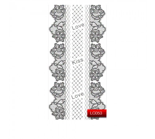 Наклейки KODI NailArt Stickers (053LC Silver) Наклейки KODI NailArt Stickers (053LC Silver)