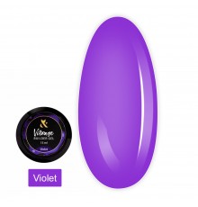 Гель FOX Vitrage Builder Gel будівельний вітражний 15 мл (Violet)
