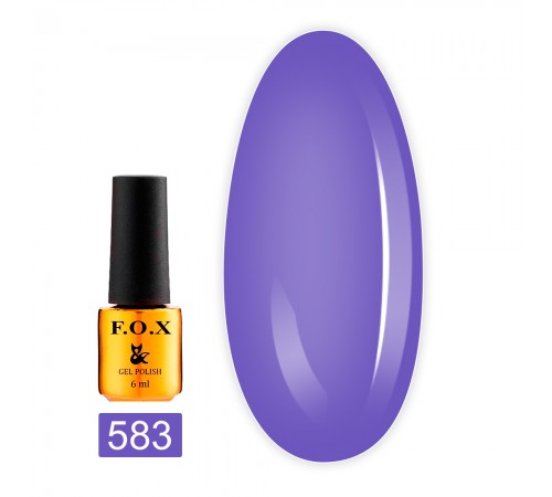 Гель-лак FOX gold Pigment 6 мл (583) Гель-лак FOX gold Pigment 6 мл (583)