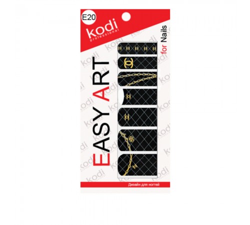 Наклейки для нігтів KODI Easy Art 20E Наклейки для нігтів KODI Easy Art 20E