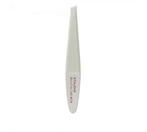 Пінцет для брів STALEKS BEAUTY & CARE 41 TYPE 4 TBC-41/4 вузькі скошені кромки Пінцет для брів STALEKS BEAUTY & CARE 41 TYPE 4 TBC-41/4 вузькі скошені кромки