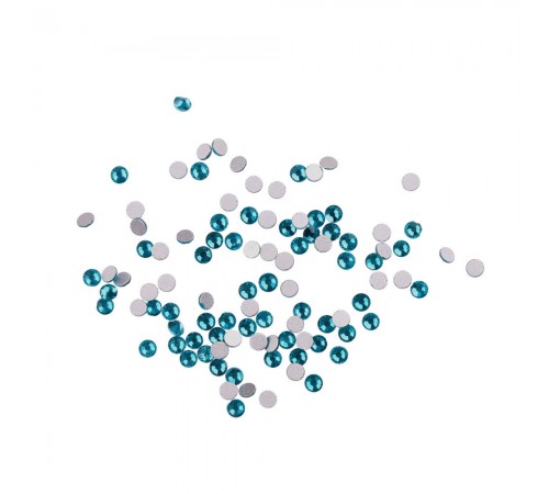 Стрази KOMILFO розмір 3 100 штуп (Blue zircon) Стрази KOMILFO розмір 3 100 штуп (Blue zircon)