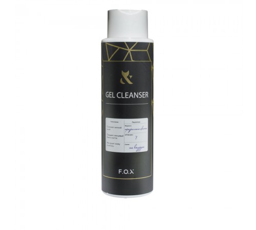 Рідина для зняття липкого шару FOX Cleanser 500 мл Рідина для зняття липкого шару FOX Cleanser 500 мл