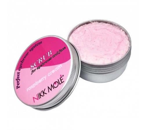 Скраб Nikkmole для брів та обличчя Raspberry Cream 100 мл Скраб Nikkmole для брів та обличчя Raspberry Cream 100 мл