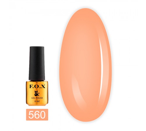 Гель-лак FOX Gold Pigment 6 мл (560) Гель-лак FOX Gold Pigment 6 мл (560)