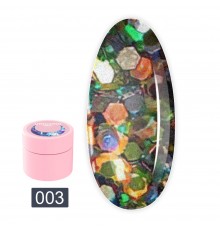 Блискітки для нігтів LunaMoon Unicorn Gel 5 мл (03)