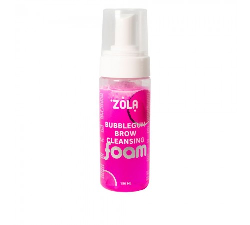 Піна для брів очищуюча рожева Zola Bubblegum Brow Cleansing 150 мл Піна для брів очищуюча рожева Zola Bubblegum Brow Cleansing 150 мл