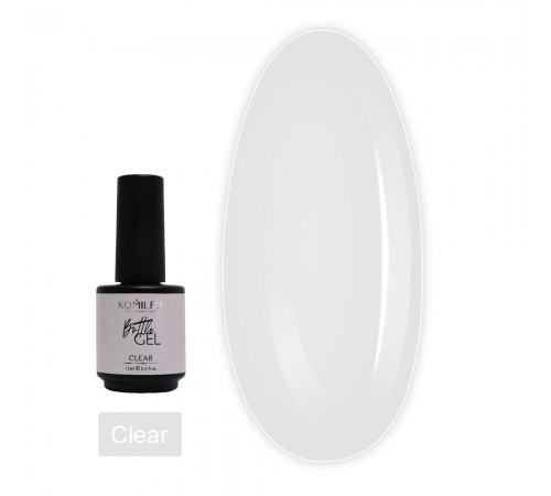 Гель KOMILFO Bottle Gel 15 мл (Clear) Гель KOMILFO Bottle Gel 15 мл (Clear)