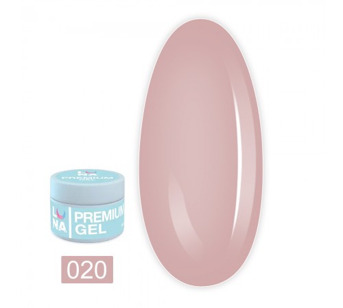 Гель для нарощування LunaMoon Premium Gel 15 мл (20) Гель для нарощування LunaMoon Premium Gel 15 мл (20)