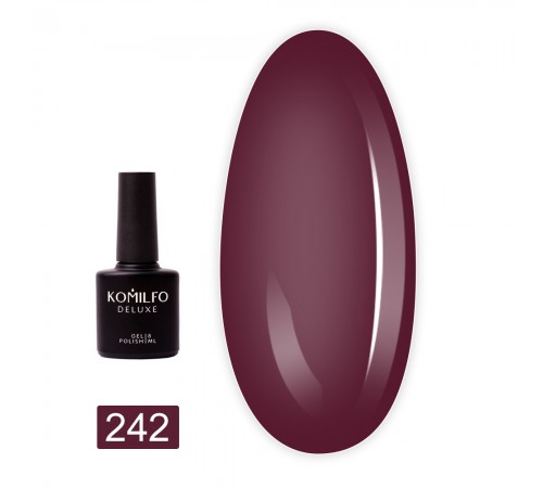 Гель-лак KOMILFO Deluxe Series 8 мл (242) Гель-лак KOMILFO Deluxe Series 8 мл (242)