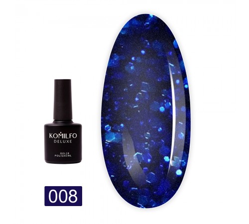 Гель-лак KOMILFO Stardust Glitter 8 мл (008) Гель-лак KOMILFO Stardust Glitter 8 мл (008)