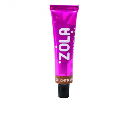 Фарба для брів з колагеном Zola Tint With Collagen 15 мл (01 Light brown) Фарба для брів з колагеном Zola Tint With Collagen 15 мл (01 Light brown)