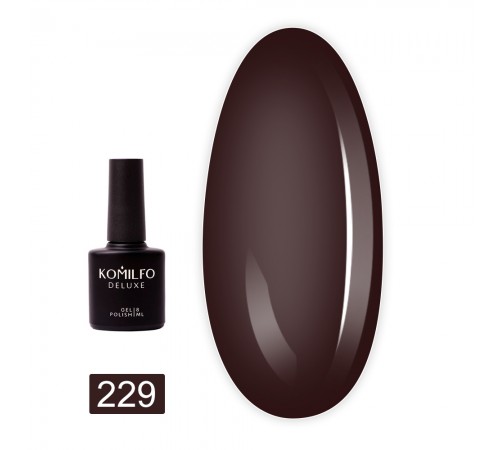 Гель-лак KOMILFO Deluxe Series 8 мл (229) Гель-лак KOMILFO Deluxe Series 8 мл (229)