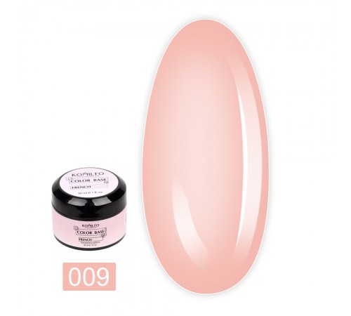 База KOMILFO Color Base 30 мл (гель-банку) (009 French) База KOMILFO Color Base 30 мл (гель-банку) (009 French)