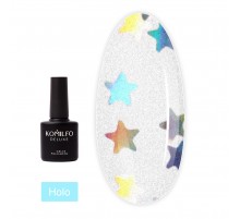 Топ KOMILFO No Wipe Star Nails 8 мл (Holo)
