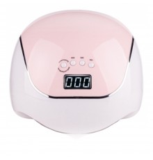 Лампа LED/UV гібридна SUN BQ-V5 MACAROON 120 Вт (Pink)