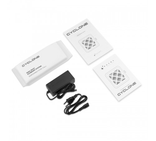 Витяжка Bucos CYCLONE X на 60W для манікюру а педикюру (Silver) Витяжка Bucos CYCLONE X на 60W для манікюру а педикюру (Silver)