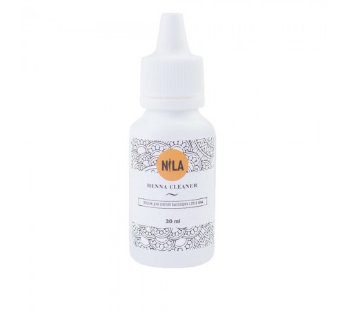 Лосьйон Nila Henna Clear для зняття сухих шарів хни 30 мл Лосьйон Nila Henna Clear для зняття сухих шарів хни 30 мл