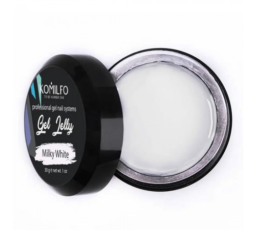 Гель KOMILFO Jelly 30 г (Milky White) Гель KOMILFO Jelly 30 г (Milky White)