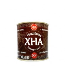 Хна для біотату та брів Viva Henna коричнева 30 г