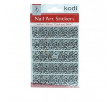 Наклейки для нігтів KODI Nail Art Stickers Black 003BP