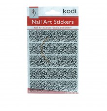 Наклейки для нігтів KODI Nail Art Stickers Black 003BP