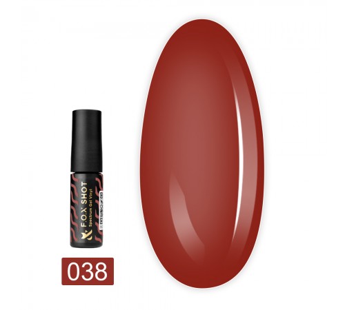 Гель-лак FOX Shot Spectrum 5 g (038) Гель-лак FOX Shot Spectrum 5 g (038)