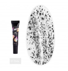 Гель для об’ємних дизайнів Jerden Proff 3D Jelly Gel 8 г (01 Dots)