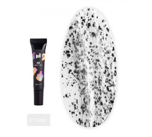 Гель для об’ємних дизайнів Jerden Proff 3D Jelly Gel 8 г (01 Dots) Гель для об’ємних дизайнів Jerden Proff 3D Jelly Gel 8 г (01 Dots)