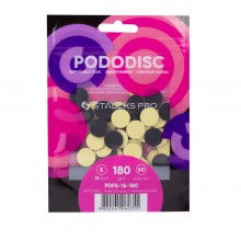 Файл змінний для педикюрного диска білий PRO S 50 шт (180 grit)