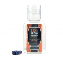 Набір Innovator Cosmetics SEXY BROW HENNA розфасовка 2 капсули + розчин Світло-коричнева