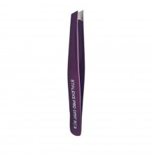 Пінцет для брів STALEKS EXPERT 11 TYPE 3 TE-11/3 (Фіолетовий)