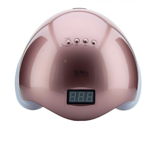 Лампа SUN 5 LED/UV гібрид із дисплеєм 48 Вт (Rose) Лампа SUN 5 LED/UV гібрид із дисплеєм 48 Вт (Rose)