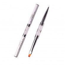 Пензлик KOMILFO Double Gel flat 4 (Nylon)Liner 5 (Nylon)