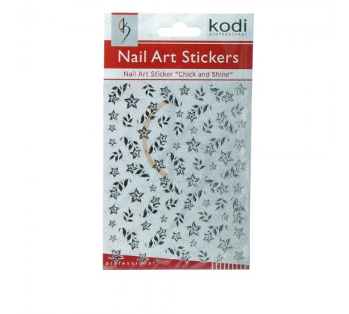 Наклейки для нігтів KODI Nail Art Stickers Silver 044SP Наклейки для нігтів KODI Nail Art Stickers Silver 044SP