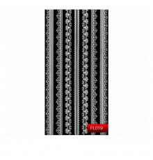 Наклейки для нігтів KODI Nail Art Stickers White 019FL