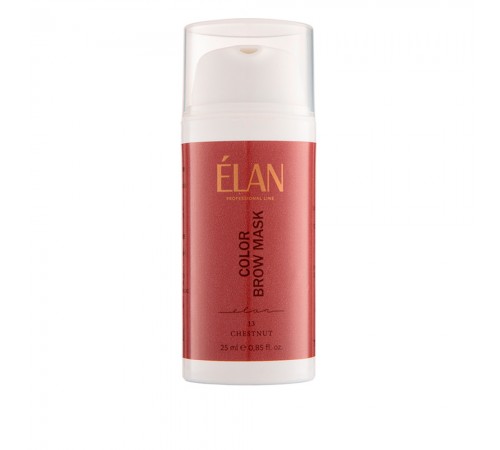 Маска тонуюча для брів Elan 2-в-1 Color Brow Mask 25 мл (013 Chestnut) Маска тонуюча для брів Elan 2-в-1 Color Brow Mask 25 мл (013 Chestnut)