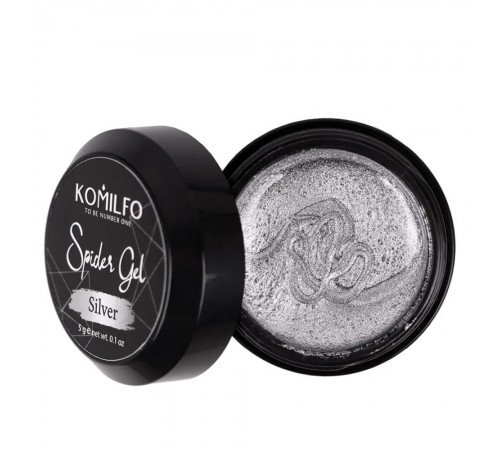 Гель-павутинка KOMILFO Spider Gel 5 г (Silver) Гель-павутинка KOMILFO Spider Gel 5 г (Silver)