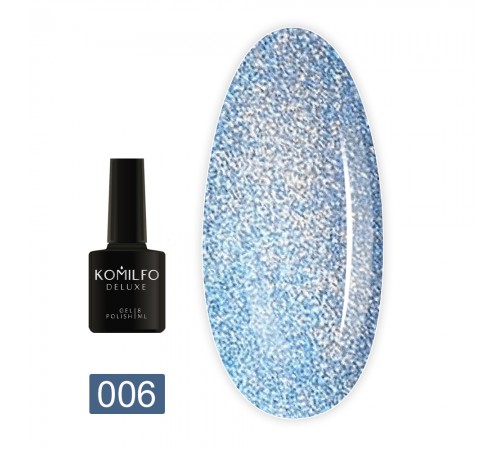 Гель-лак KOMILFO Holographic 8 мл (006) Гель-лак KOMILFO Holographic 8 мл (006)
