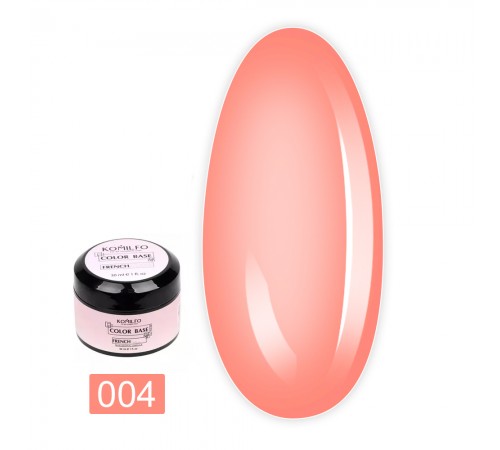 База KOMILFO Color Base 30 мл (гель-банку) (004 French) База KOMILFO Color Base 30 мл (гель-банку) (004 French)