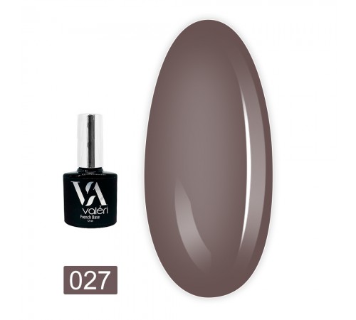 База для гель-лаку Valeri Base Color 12 мл (027) База для гель-лаку Valeri Base Color 12 мл (027)