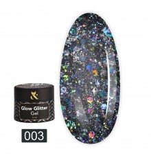 Гель FOX Glow Glitter Gel 5 мл (003)