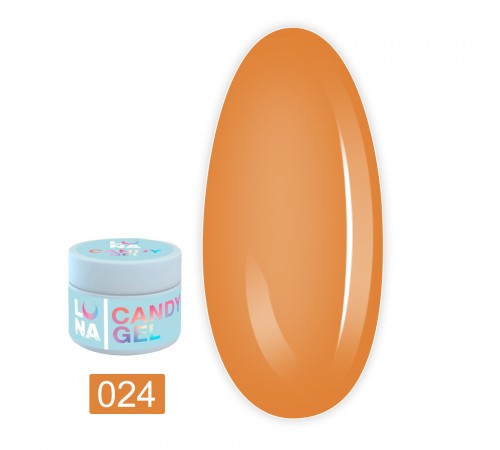 Гель для нарощування LunaMoon Candy Gel 15 мл (24) Гель для нарощування LunaMoon Candy Gel 15 мл (24)