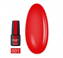 Гель-лак Baby Moon Red Chic 6 мл (001)