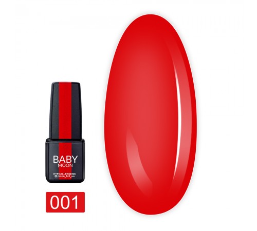 Гель-лак Baby Moon Red Chic 6 мл (001) Гель-лак Baby Moon Red Chic 6 мл (001)
