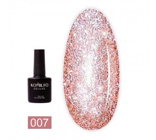 Гель KOMILFO Loquid Glam Gel 8 мл (007) Гель KOMILFO Loquid Glam Gel 8 мл (007)