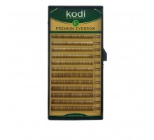 Брови KODI Straight Curl Натурально-коричневі 12 рядів (0,10 4-5 мм)