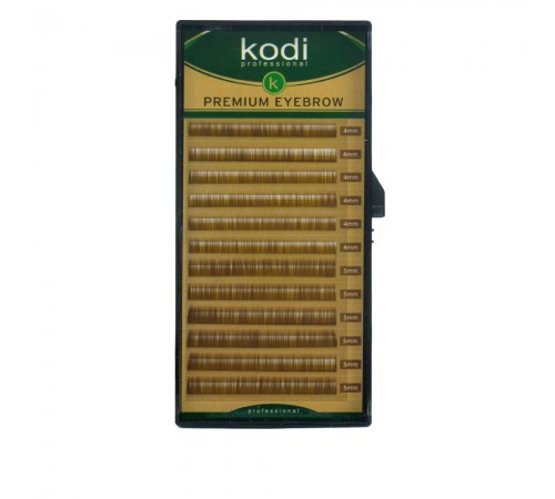 Брови KODI Straight Curl Натурально-коричневі 12 рядів (0,10 4-5 мм) Брови KODI Straight Curl Натурально-коричневі 12 рядів (0,10 4-5 мм)