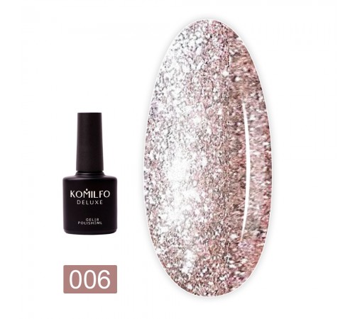 Гель KOMILFO Loquid Glam Gel 8 мл (006) Гель KOMILFO Loquid Glam Gel 8 мл (006)